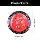 thumbnail image 3 of Replacement Engine Switches Power Ignition Button Trim Decoration for E90 Engine Start Stop Button Cover Trim Sticker, 3 of 5