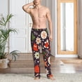 thumbnail image 2 of Naloa Winter Holiday Christmas Pajama Pants Men, PJ Bottoms, Sleep & Lounge Pants-X-Large, 2 of 6