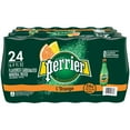 thumbnail image 2 of Perrier L'Orange Flavored Sparkling Water, 405.6 fl oz, 24 Pack Plastic Water Bottles, 2 of 4