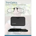 thumbnail image 4 of ThinOptics Readers with Wallet - Armless On-Nose Reading Glasses - Slim Wallet Attaches to Phone - MagSafe Compatible, 4 of 4