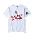 thumbnail image 2 of Anuel AA Real Hasta La Muerte T-shirt Merch pop graphics print Crewneck Unisex Trend Casual Short Sleeve TShirt Top, 2 of 3