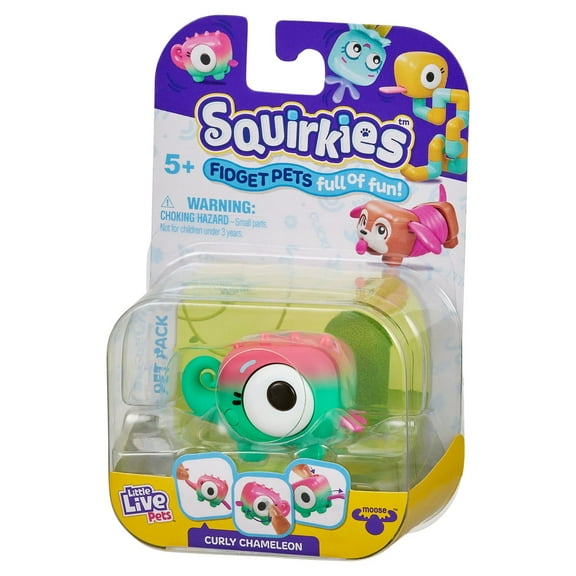 Little Live Pets, Squirkies, Interactive Fidget Toys, 30  to Collect, Styles May Vary, Ages 5 