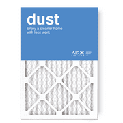AIRx Filters 14x20x1 Air Filter MERV 8 Pleated HVAC AC Furnace Air Filter, Dust 1-Pack Made in the USA