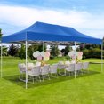 thumbnail image 6 of COBIZI 10x20 Pop Up Canopy Heavy Duty Canopy Tent for Parties Event Wedding, Commercial Outdoor Canopy Easy Up, All Season Wind UV 50+ & Waterproof Gazebo with Roller Bag, Thickened Legs,blue, 6 of 9