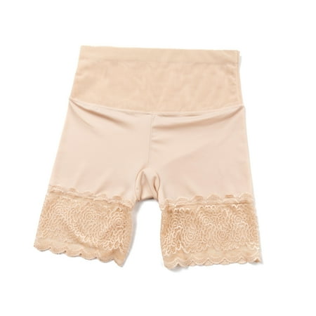 Seamless Control Panty Women Shaperwear Tummy Control Body Shaper Waist Trainer Thigh Slimmer Lace Shorts Anti Chafing Underwear
