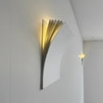 thumbnail image 2 of Art Deco Paper-Look Wall Light Minimalist Home Decoration Lamp,Aluminum Indoor LED Fixture, 2 of 9