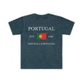 thumbnail image 3 of Portugal EST. 1143 Republica Perfect Souvenir Unisex Softstyle T-Shirt, 3 of 4