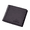 Black, variant on Leather Wallets for Men Bifold Wallet Short Vertical Ultra-Thin Wallet Bank Card Card Package Small Wallet with 3 Slots Purse