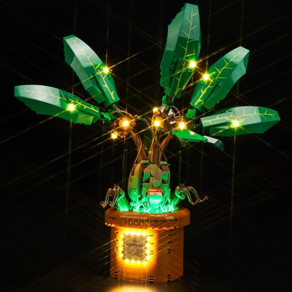 Upgraded Led Light Kit for Lego Mandrake Building Set, Compatible with Lego 76433 (Model Not Included)
