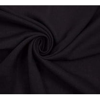 FabricLA Rayon Challis Fabric - 58/60" Inches (150 cm) Wide - Lightweight & Wrinkle Resistant Fabric - Use as Lounge Wear, Jumpsuits, Pajamas, and Skirts - Black Rayon Fabric, 10 Continuous Yards
