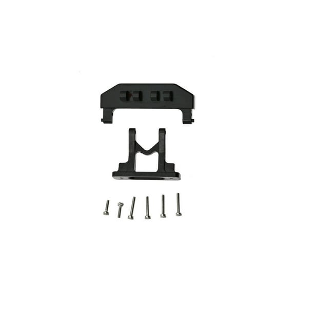 Vogacara Reemplazo de piezas de actualización de soporte de conexión de montaje de carcasa trasera para SCX24 90081 Kits de construcción modelo Negro Vogacara FN001788-01