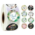thumbnail image 1 of 500 Pcs 1.5 Inch Thank You Stickers, Thank You Stickers Roll, Thank You Labels for Small Business, Handmade Goods, Greeting Cards, Business Greeting Cards, Gift Wraps, 1 of 5