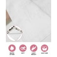 thumbnail image 6 of Black Grey Easter Kitchen Dish Towels for Drying Dishes Set of 3, Polka Dot Bunny Spring Vintage Plaid Checkered Waffle Weave Microfiber Hand Tea Bathroom Towels Quick Dry & Absorbent Towel 12x12, 6 of 7