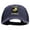 Navy, variant on 17th Airborne Division Veteran Embroidered Low Profile Special Cotton Mesh Cap - Khaki OSFM