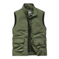 thumbnail image 1 of Birdeem Mens Work Clothes Jacket Solid Color Stand Collar Multiple Pockets Outdoor Sports Photography Leisure Coat, 1 of 9