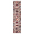 thumbnail image 2 of Safavieh Farmhouse Beulah Tribal Polyester Runner Rug, Beige/Gold, 2'2" x 7', 2 of 10