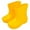 1 Yellow, variant on REDARER Toddler Rain Boots for Girls & Boys - Lightweight Waterproof Rubber Shoes, Adorable Solid Color for Outdoor Play, Comfortable Kids Boots - Rain Boots Kids,Color:1 Yellow Size:3-3.5 Years