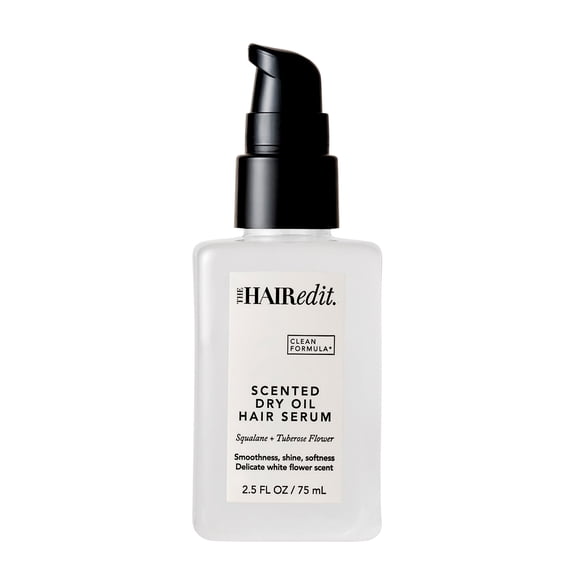 The Hair Edit Scented Dry Oil Hair Serum for Smoothness, Shine and Softness, 2.5 fl oz