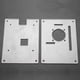 thumbnail image 3 of fo sa Raspberry Pi Estuche Acrílico Caja de protección de PMMA Estuche Protector Carcasa de acrílico + Ventilador de enfriamiento para Raspberry Pi 2 3 Modelo B y Pi B + ANGGREK Ocean Broad Surfboard Fins, 3 of 7