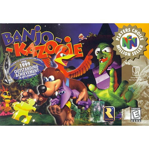 Banjo-Kazooie , Nintendo 64 cart. by Nintendo of America, Inc. (1998)