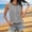*Black, variant on ClodeEU Women's Summer Print Crewneck Sleeveless Tank Top ,Solid Color Casual Fashion T Shirt Gray,Womens Plus M