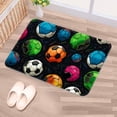 thumbnail image 5 of Football Polyester Non-Slip Machine Washable Door Rugs Indoor Rug Game Mat, 5 of 6