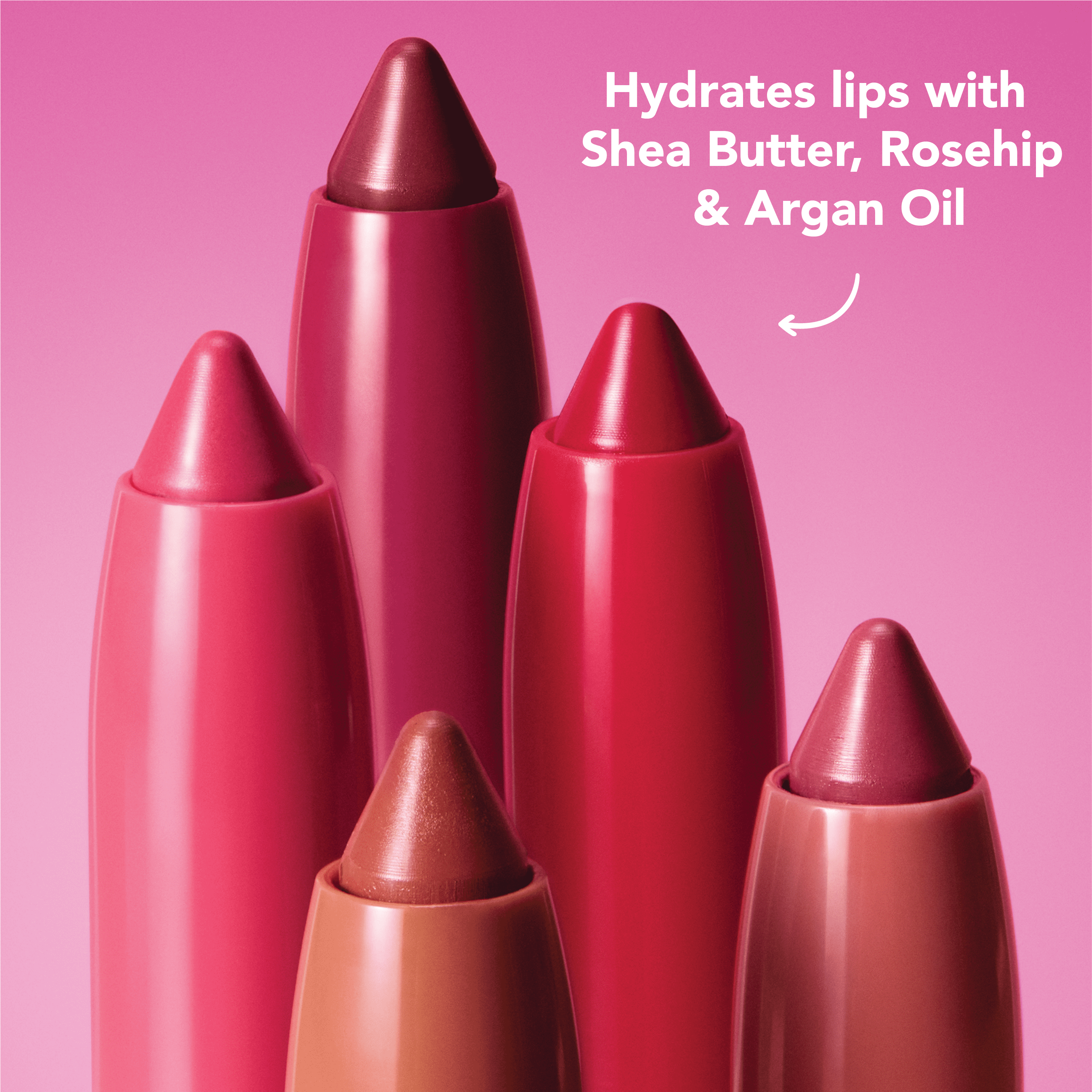 Hard Candy Lip Shine Lipstick Nectar, Pink Lip Color