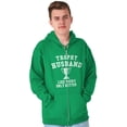 thumbnail image 4 of Trophy Husband Like Yours Only Better Zip Hoodie Sweatshirt Men Brisco Brands S, 4 of 6