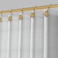 thumbnail image 1 of Cortina de baño Acento Diamonds 183x183 cm con ojales dorados, dobladillo magnetico y tacto suave, Esmerilado, 1 of 8