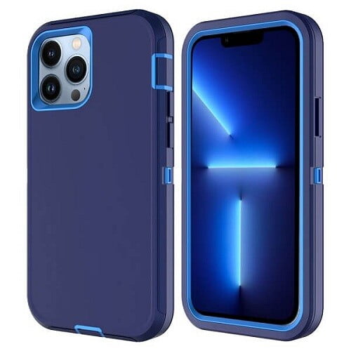 Étui iPhone 14 Pro Max Antichoc Anti-Poussière/anti-Chute à 3 Couches Protection Intégrale Robuste Ultra-Résistante Durable Étui pour Apple iPhone 14 Pro Max 6,7 Pouces