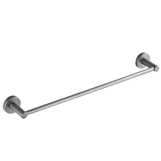 1 estante de cobre para pared de baño, estante de almacenamiento sencillo para baño, color gris.