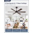thumbnail image 2 of Ventilador de Techo Fanbulous 132 cm, 6 Aspas, Reversible DC, con Control Remoto, 2 of 7