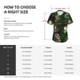 thumbnail image 4 of Fuzoiu Camouflage Skull Print Women's Classic V-Neck T-Shirt, Short Sleeve V Neck Tees for Casual Everyday Wear,Casual Fit Tee,Summer Fashion Tops-3X-Large, 4 of 5