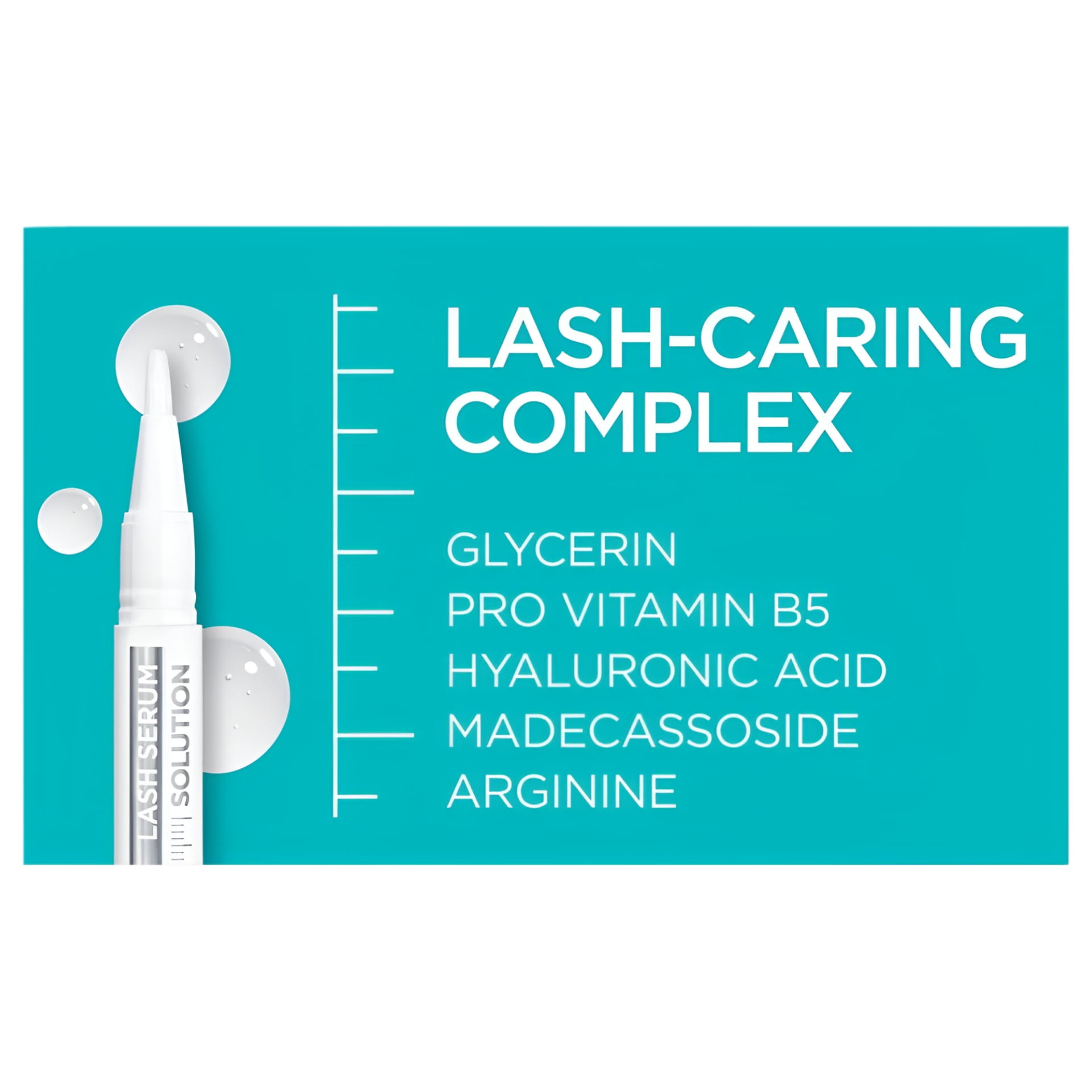 L'Oreal Paris Eyelash Serum Solution with Lash Caring Complex, 0.05 fl. oz.