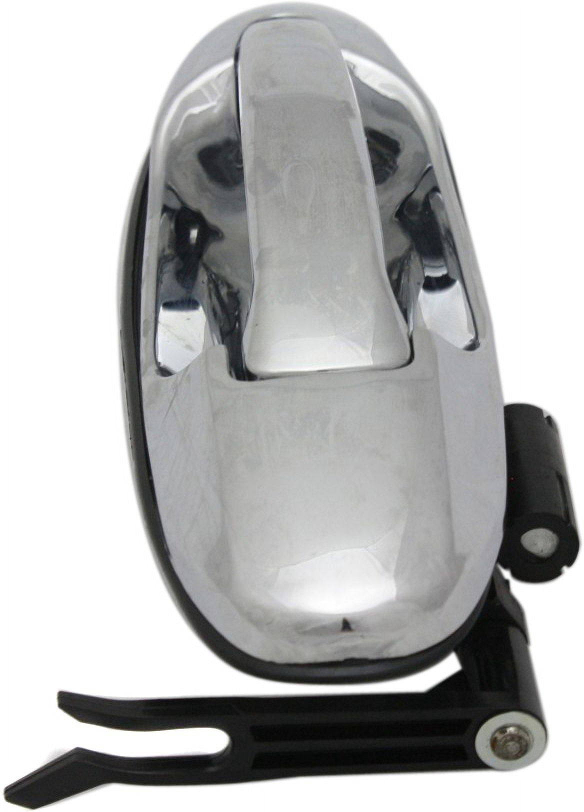 Replacement REPT491362C Exterior Door Handle Compatible with 2004-2006 Toyota Tundra 2001-2007 Sequoia Rear, Left Driver Chrome