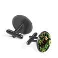 thumbnail image 2 of Saint Patrick's Day Stylish Silver Jewelry Cufflink Sets Made of Stainless Steel for Formal Attire - Ideal for Weddings, Banquets, and Business Meetings, 2 of 6