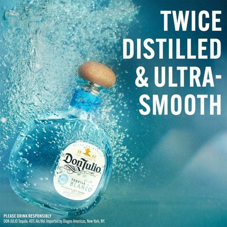 Don Julio Blanco Tequila, 750 mL, 40% ABV - Walmart.com
