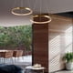 thumbnail image 5 of lampara colgante estilo nordica ilios innova anillo decorativo led 50 cm diametro, 5 of 9
