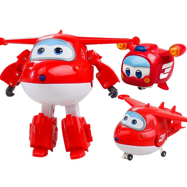 Super Flying Jeter Transformation Character, Robot Toy Suit, Suitable For Boys And Girls Over 3 Years Old-SinKeeU