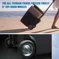 thumbnail image 5 of Chery Industrial 42Qt Portable Refrigerator Car Freezer with Battery and 6'' off-Road Wheels, 12V,45W Cooler Freezer,Low Noice, 5 of 11