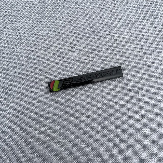 Convient pour S-standard R Logo de Voiture Modification XF XE XJL R-SPORT Logo en Métal Logo de Queue de Sport Autocollant de Tableau de Feuilles-KEEW