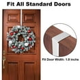Adjustable Metal Wreath Hanger Door Hook for All Seasons Durable