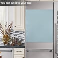 thumbnail image 4 of Dailycode Dishwasher Magnet Cover Magnetic Fridge Door Cover Home Kitchen Decor, Ice Blue, 23"x 26", 4 of 6