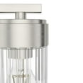 thumbnail image 3 of Hunter - Gatz 3-light Brushed Nickel, Medium Size Vanity Light, Dimmable, Modern Style, for Bedrooms, Kitchens, Dining, Living Rooms - 19685, 3 of 6