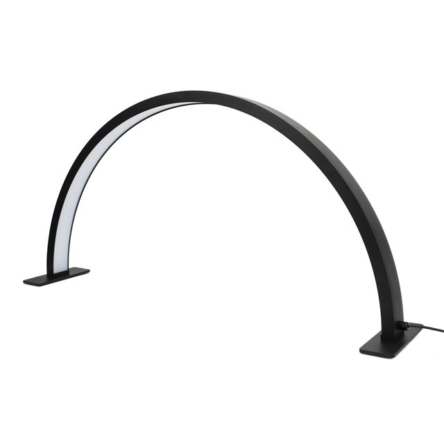 Adjustable Half Moon Light,LED Half Moon Light Half Moon Nail Desk Lamp Dimmable Half Moon Desk Lamp Advanced Technology