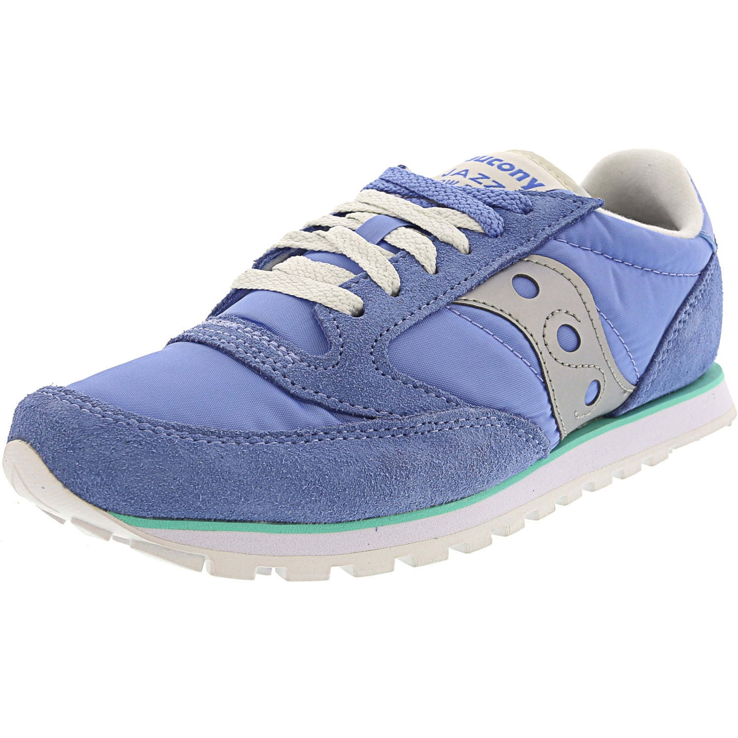 Saucony - Saucony Women's Jazz Low Pro Blue/Green/Silver Ankle-High ...