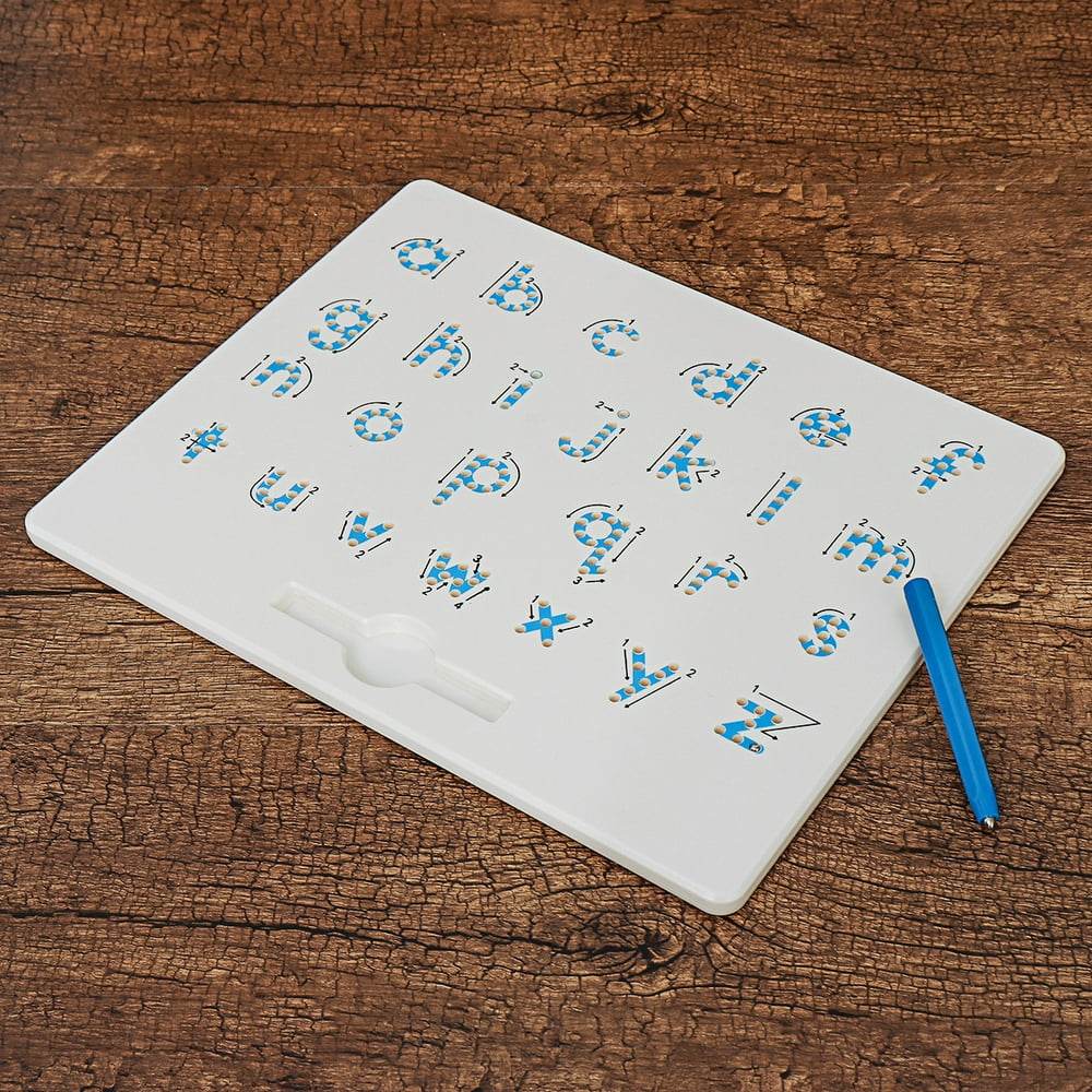 Magnetic Alphabet Letter Tracing Board, ABC Magnetic Tablet Drawing