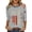 C-Grey246, variant on Women 4Th Of July T Shirt 250Th Anniversary USA 3/4 Sleeve Shirts 1776-2026 United States Top