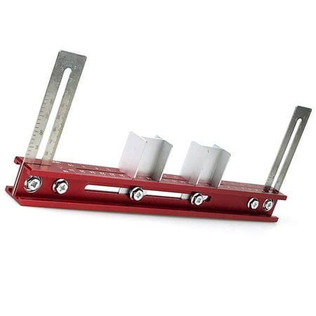 YIEMEEN Precise Layout Cabinet Hardware Jig Tool for Wardrobe Poles Mounting Alignment YIEMEEN Precise Layout Cabinet Hardware Jig Tool for Wardrobe Poles Mounting Alignment