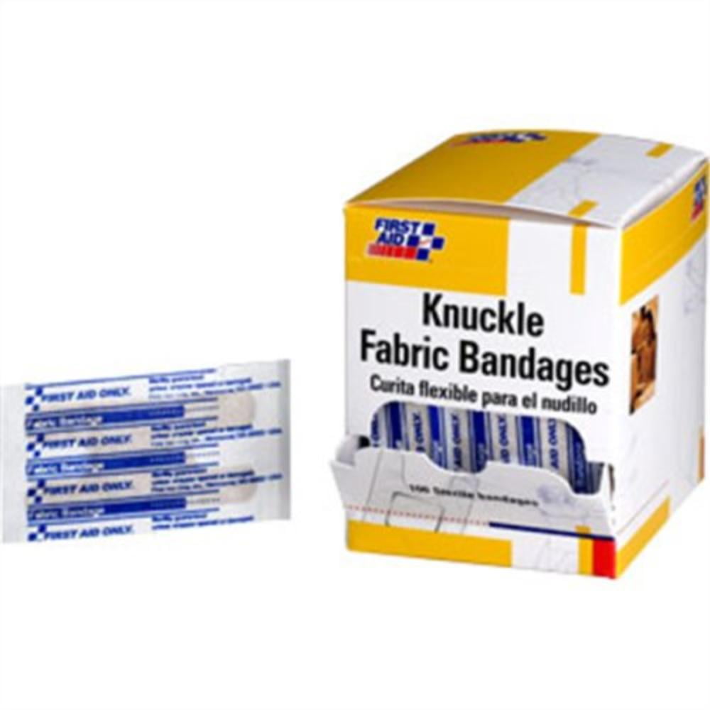 H125 Heavy Woven Knuckle Bandages, 100/box By First Aid Only Walmart